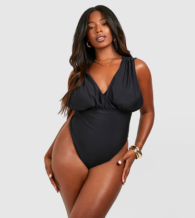 LD-Z {Signs Of Summer} Black Crochet Swimsuit Cover Up PLUS SIZE 1X 2X –  Curvy Boutique Plus Size Clothing