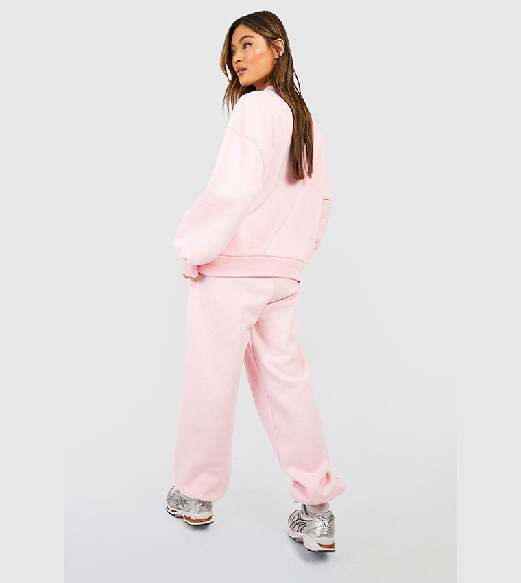 Light pink hot sale jogging suits