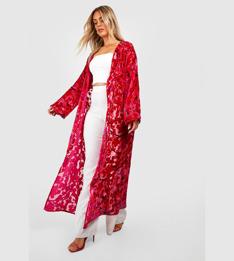 Devore Maxi Kimono