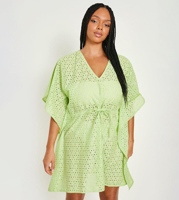 Drawstring kaftan hot sale dress