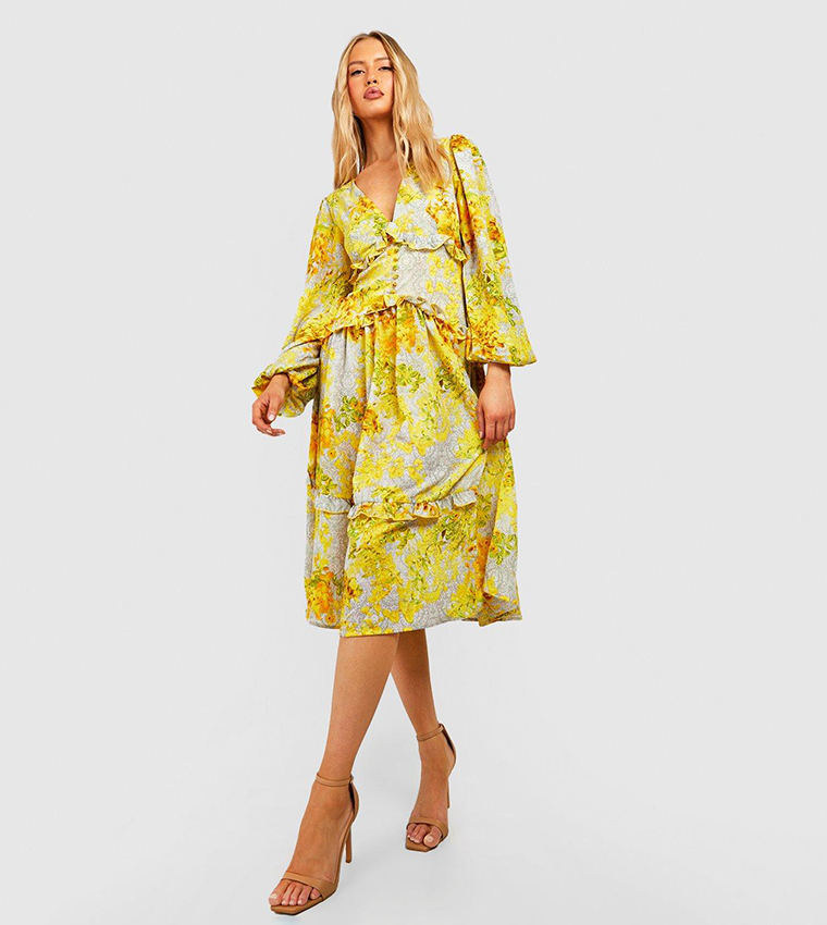 Tall best sale floral dress