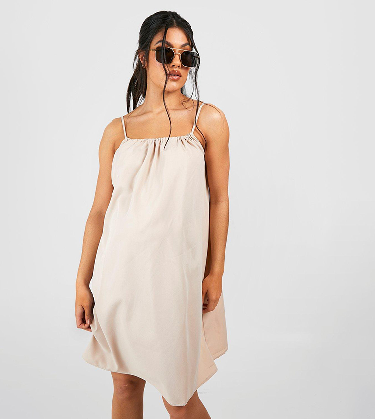 Strappy swing dress sale