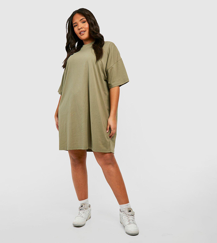 Oversized cotton clearance dress