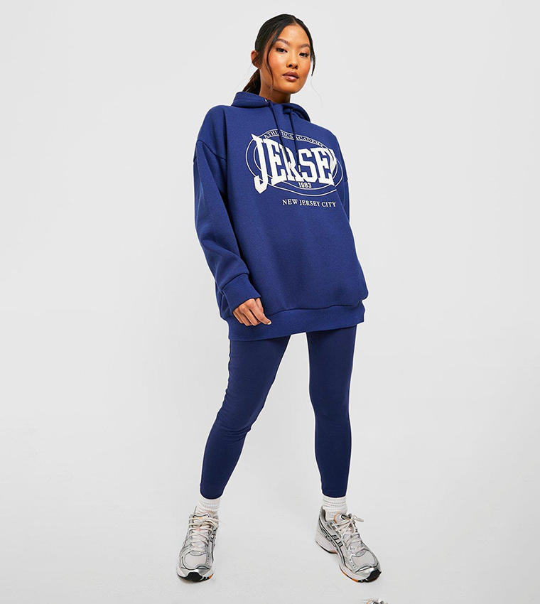 Oversized hoodie shop with leggings