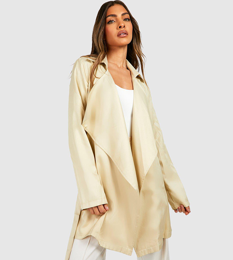 Waterfall on sale trench coats