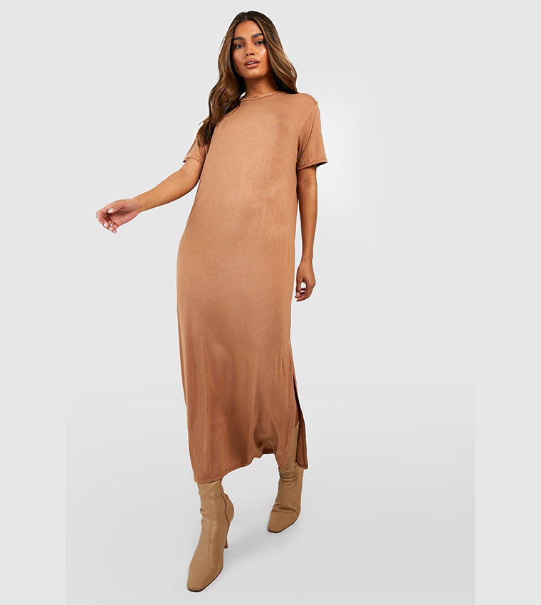 Camel t hotsell shirt dress