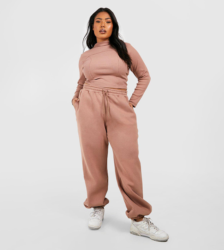 Plus Oversized Joggers  Plus size joggers, Joggers outfit women, Joggers  outfit