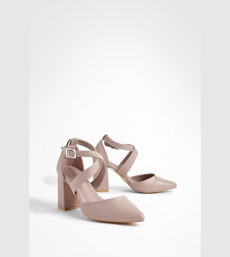 Wide fit hot sale nude shoes