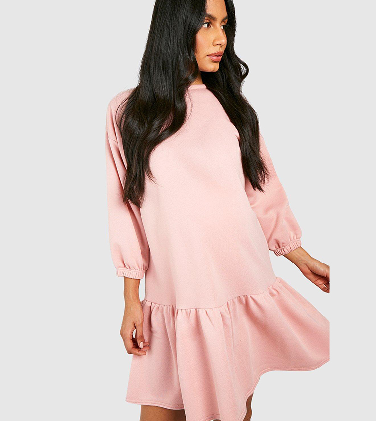 peplum sweater dress White Knit Midi With a fit Loft Pointelle Peplum Sweater Size