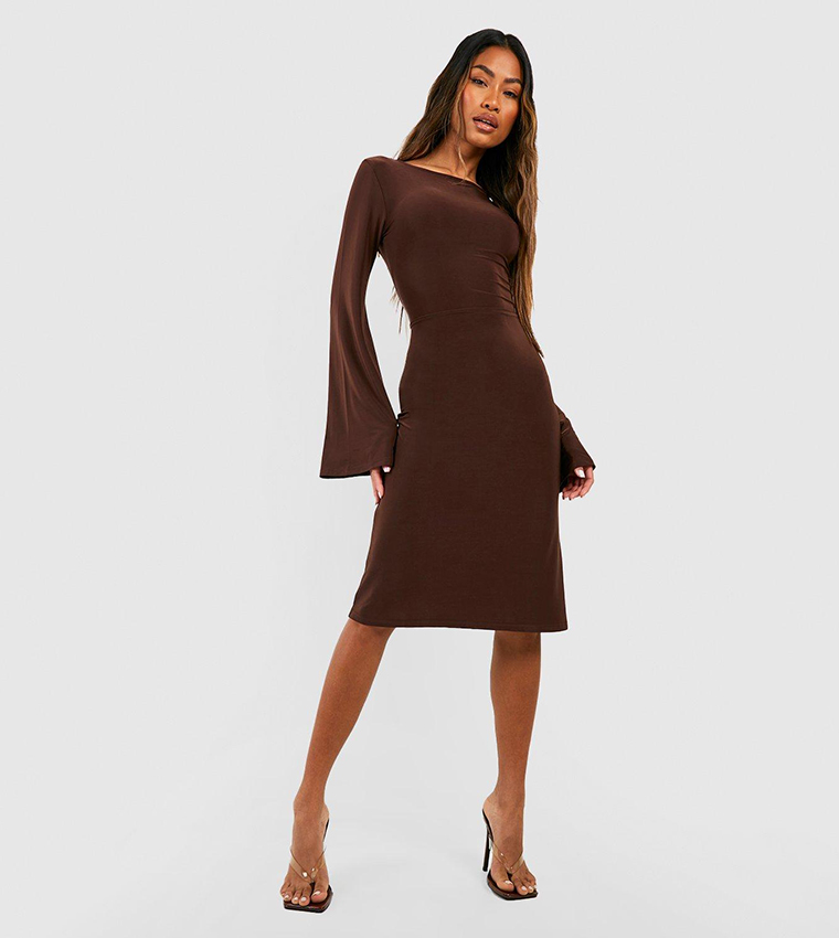 chocolate brown casual dresses Brown Casual Dresses for Women
