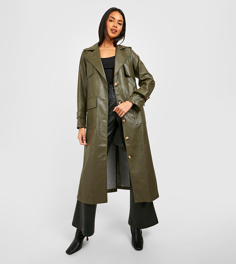 ★OLIVE DES OLIVE ★LEATHER RIBBON TRENCH TYPE DUCK DOWN 61tJM7xUBkL._UY1000_.jpg