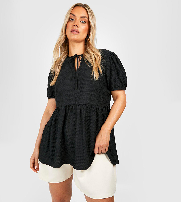 Black smock top online