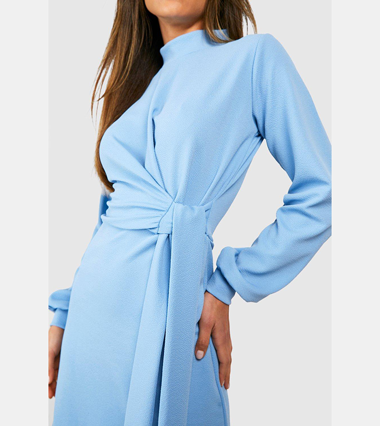 sachin and babi light blue dress Powder Blue Dress
