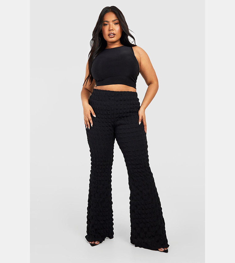 Cord High Waisted Flared Pants