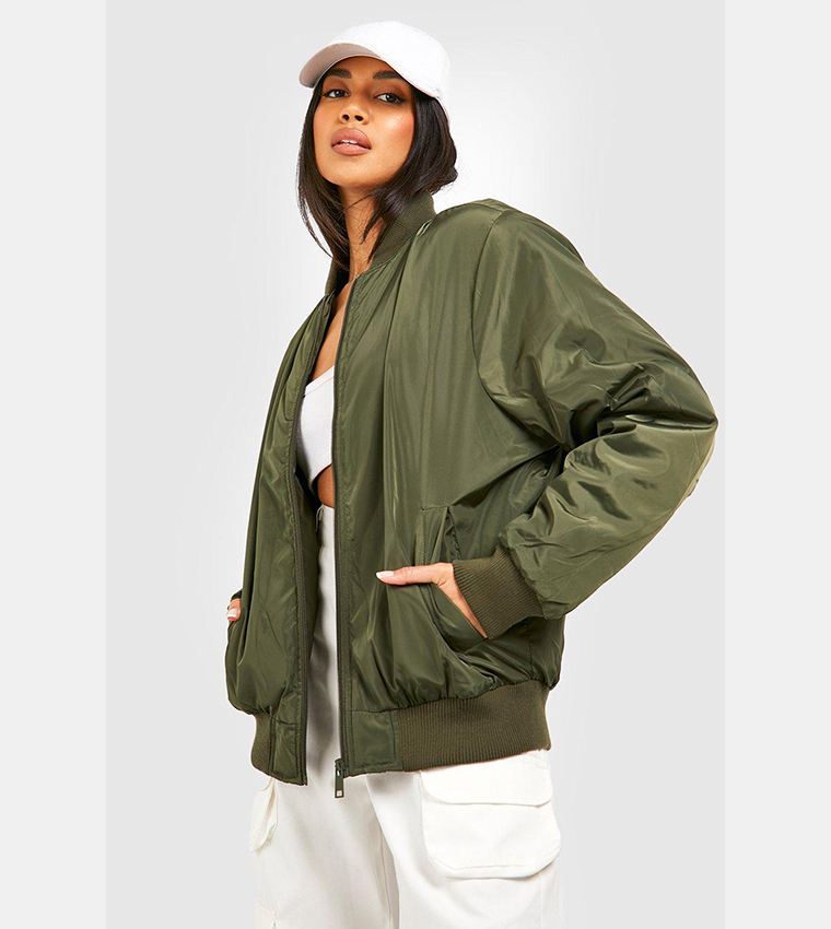 Oversized 2025 khaki jacket