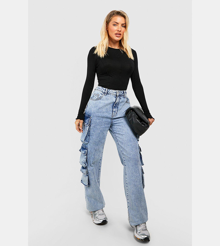 Exposed Seam Detail Top
