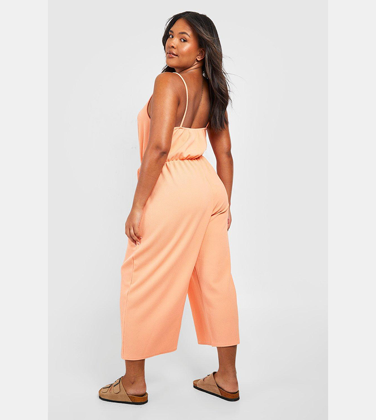 Tie waist culotte jumpsuit clearance