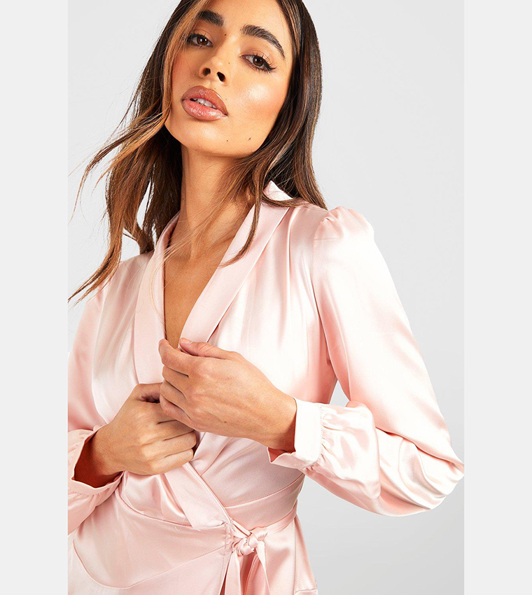 sachin and babi light blue dress Carli bybel x missguided main image 0
