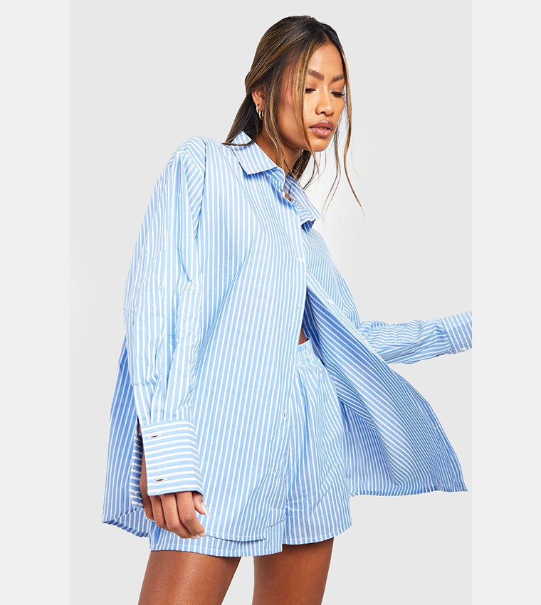 Oversized discount pajama top