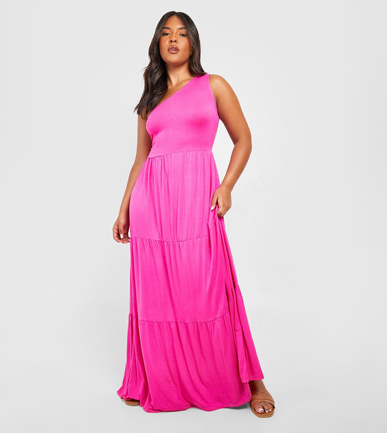 boohoo jersey maxi dress Black Plus Floral Jersey Square Neck Maxi Dress