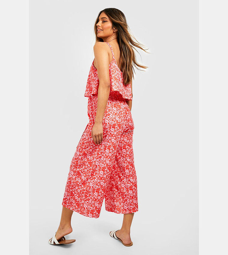 Belted culotte sales jumpsuit