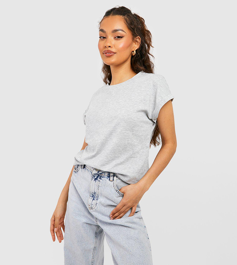 Roll Sleeves T-Shirt