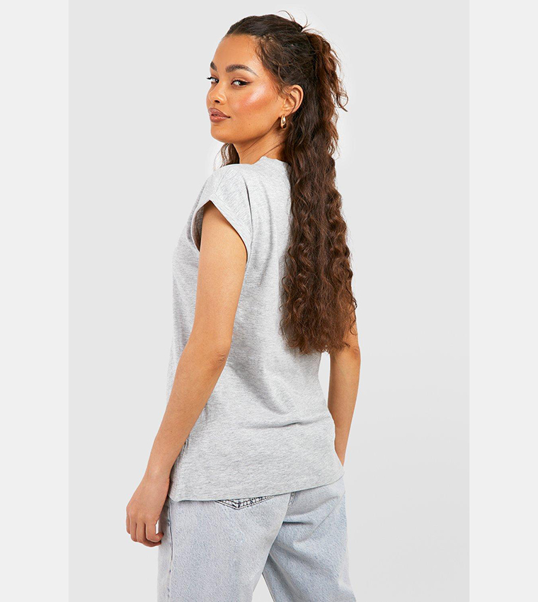 Roll Sleeves T-Shirt