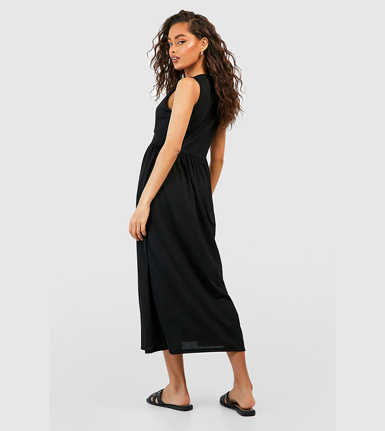 black dungaree maxi dress Black Corduroy Pinafore Dungaree Dress