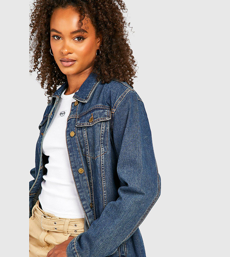 Denim jacket for tall women shop