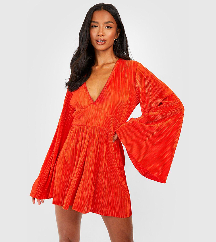 Burnt orange outlet romper