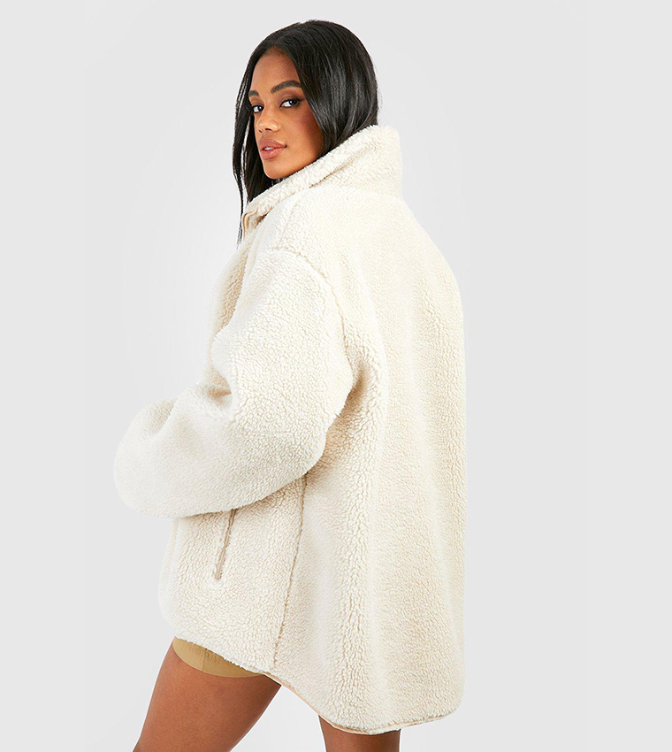 Faux fur teddy hot sale bear jacket