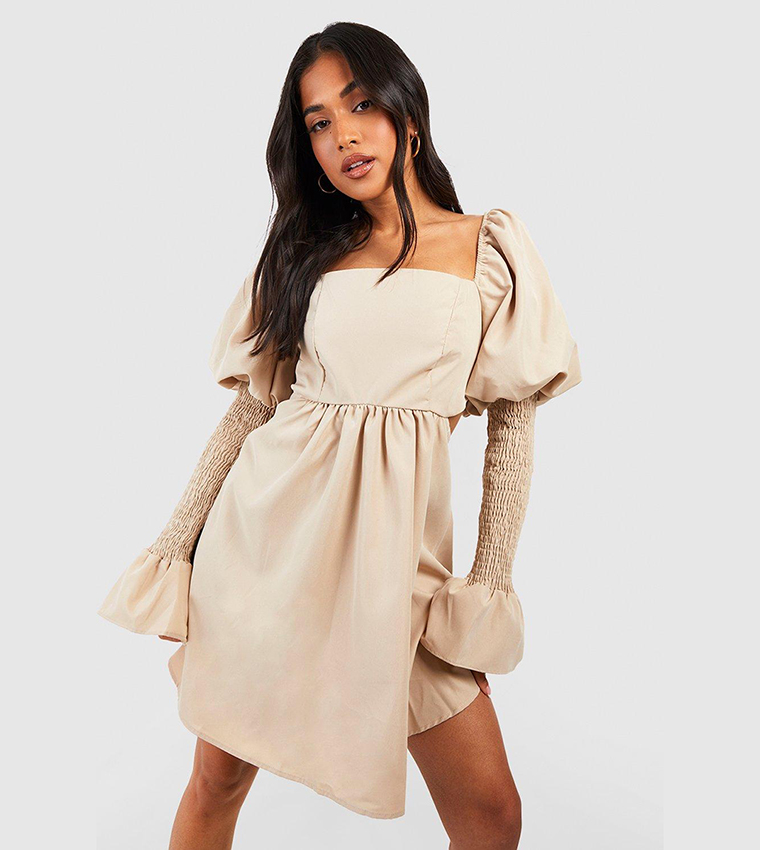 asos curve skater dress with raglan sleeve ASOS DESIGN Curve high neck pleated long sleeve midi skater dress with embroidery in navy