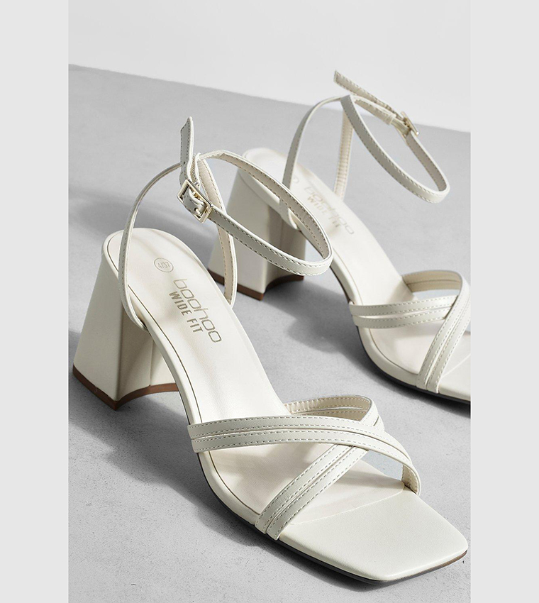Wide Fit White Wedges Uk WIDE FIT BEATRIX White Tbar Wedge