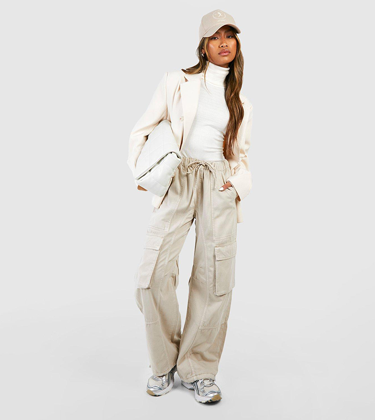 boohoo  Turtleneck Sweaters - White Sweaters