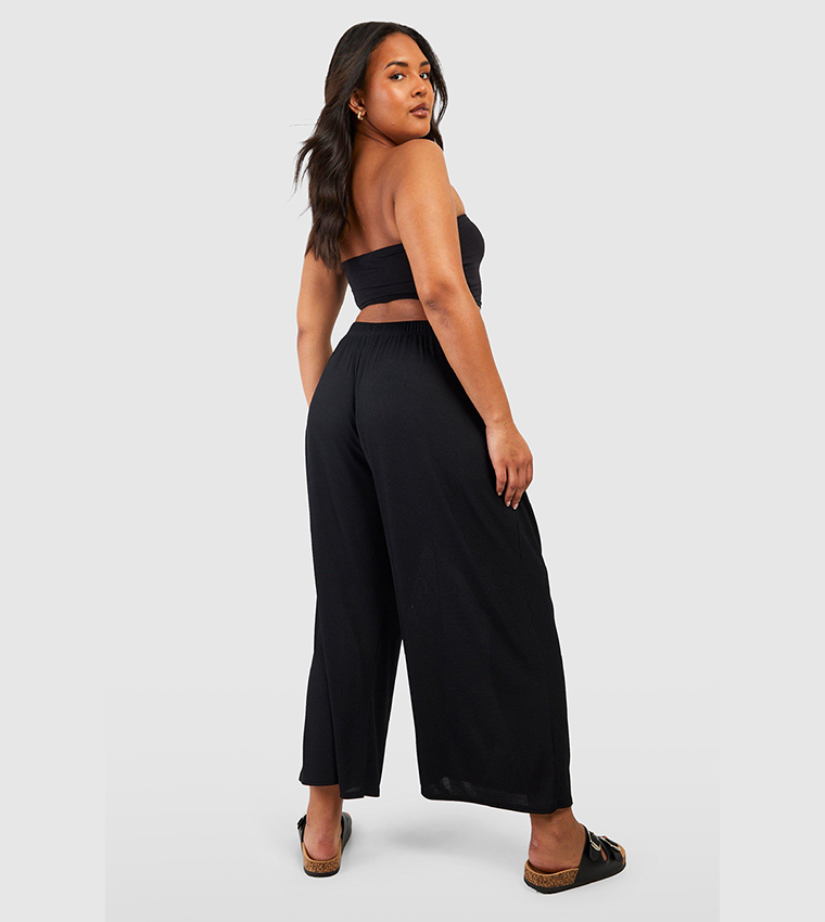 Black Culotte Pants (3044191) | Inwear