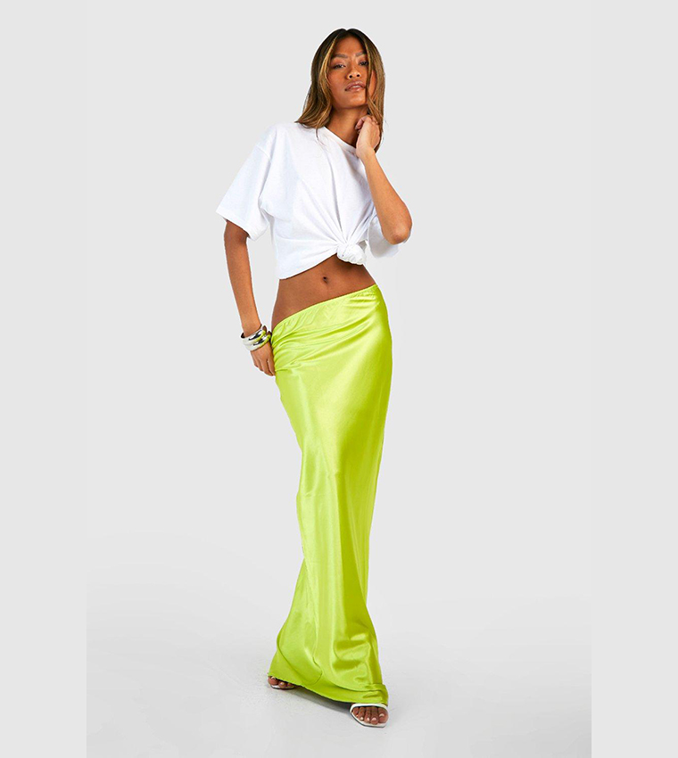 Pale green maxi clearance skirt