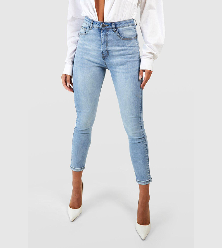 Butt Shaper High Rise Skinny Fit Jeans