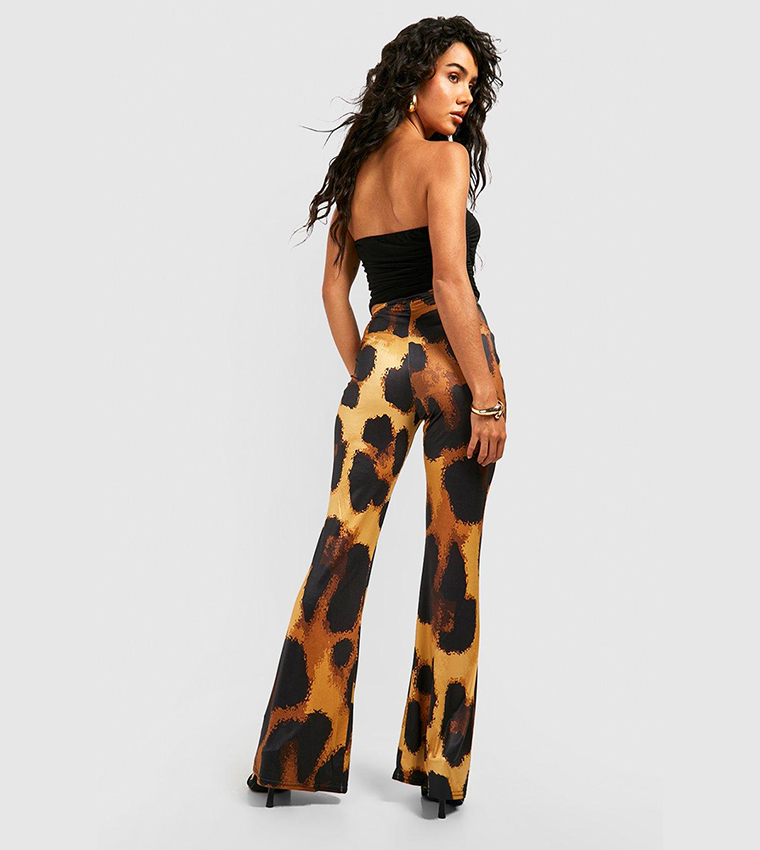 brown slinky flares