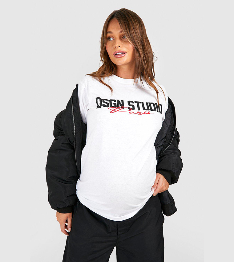 Maternity Design Studio Paris Printed T-Shirt