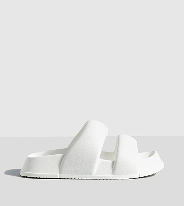 White discount strap slides