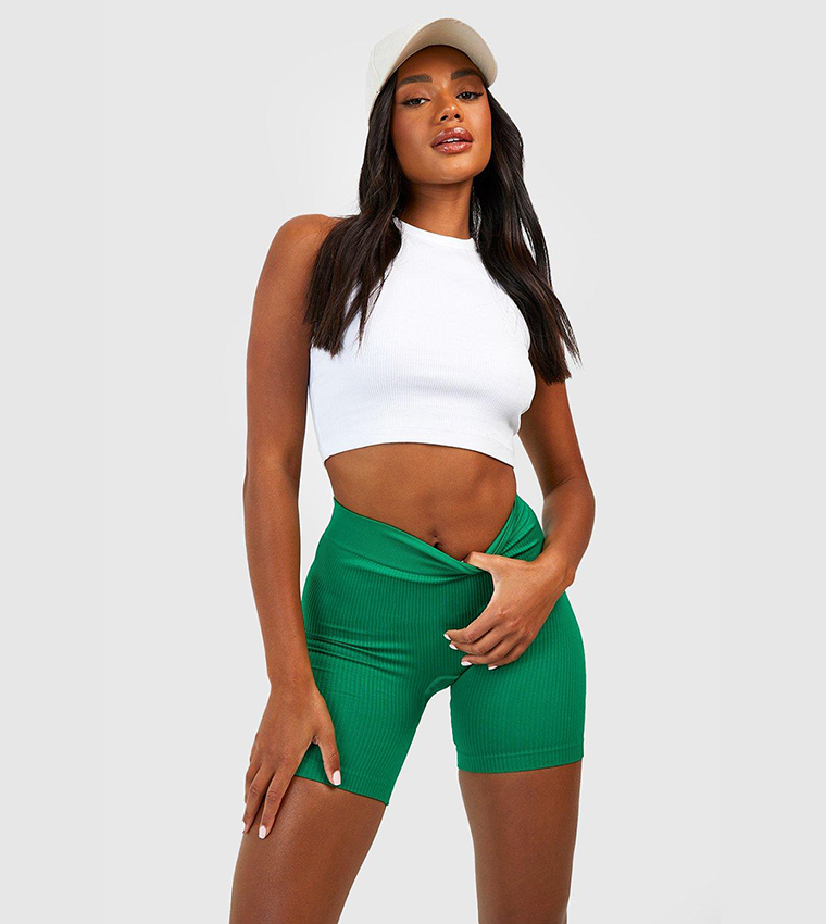 Ribbed Seamless Biker Set ( High-neck ) – Rated Z Boutique