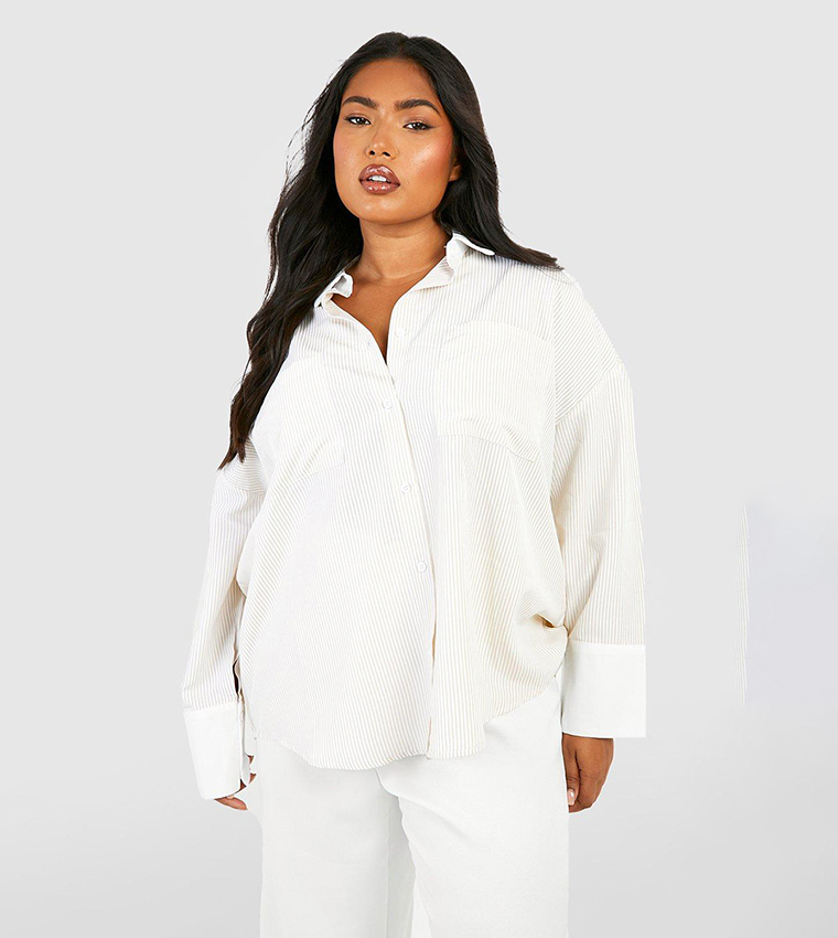 Oversized on sale shirt collar