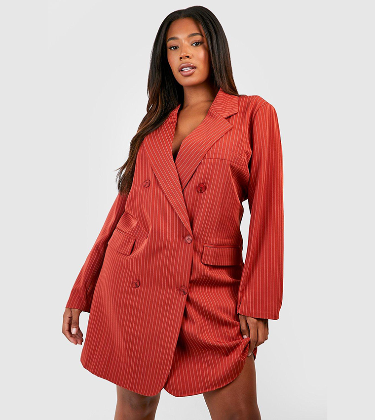 Oversized shop blazer dress