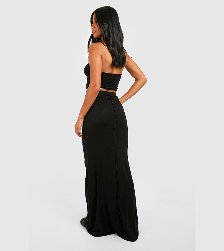 Jersey maxi online skirt