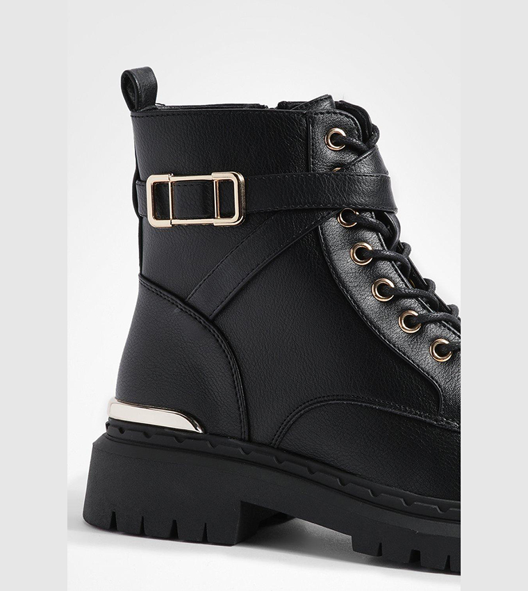 boohoo biker boots