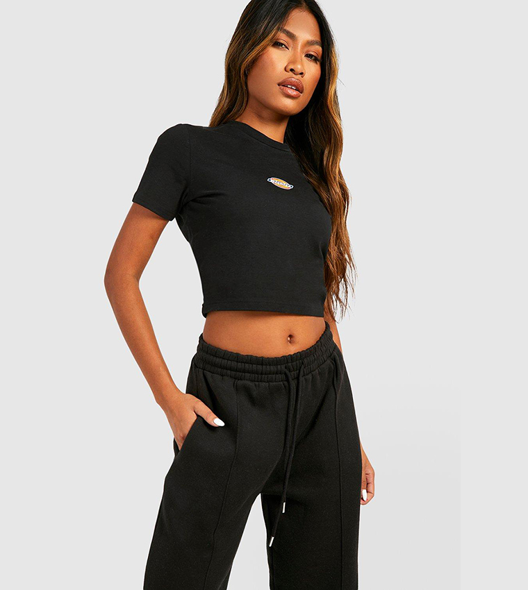 Sweatpants with best sale split hem