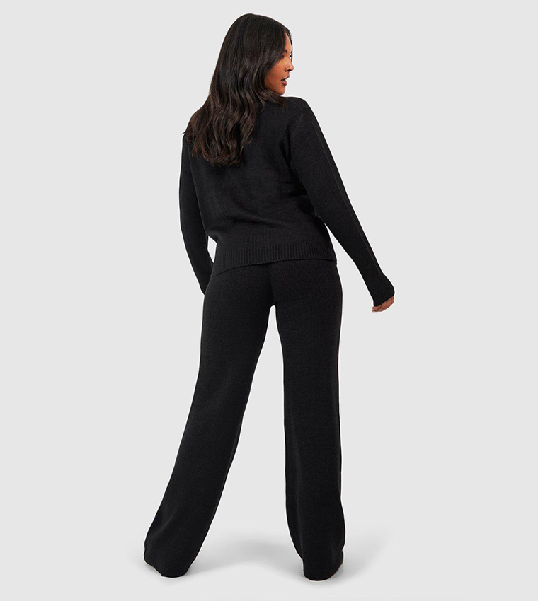 Wrap Tie Side Jumper and Trouser Co-Ord