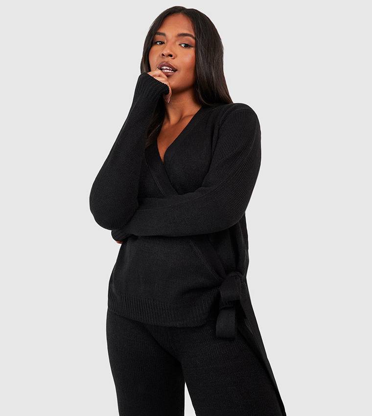 Wrap Tie Side Jumper and Trouser Co-Ord