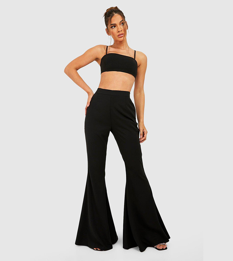 Tailored best sale flared trousers