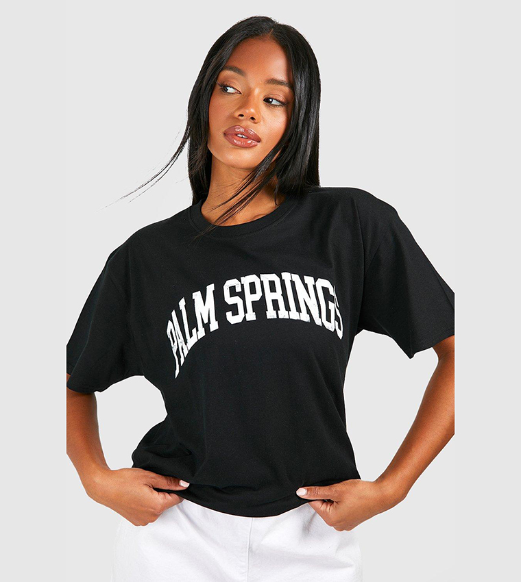 boohoo Basic Oversized Boyfriend T-Shirt - Black - Size S